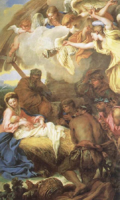 CASTIGLIONE, Giovanni Benedetto The adoracion of the pastore Germany oil painting art